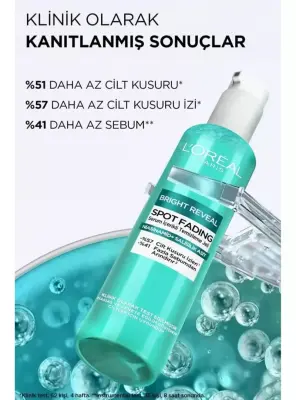 Loreal Paris Bright Reveal Spot Fading - Serum İçerikli Temizleme Jeli - Hassas / Akneli Ciltler - 150 ml - 4