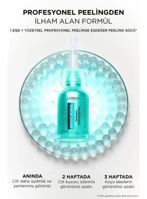 Loreal Paris Bright Reveal - Yenileyici Peeling Serum - 25 ml - 6