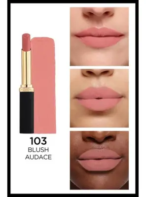 Loreal Paris Color Riche Intense Volume Matte Ruj - 103 BLUSH AUDACE - 3