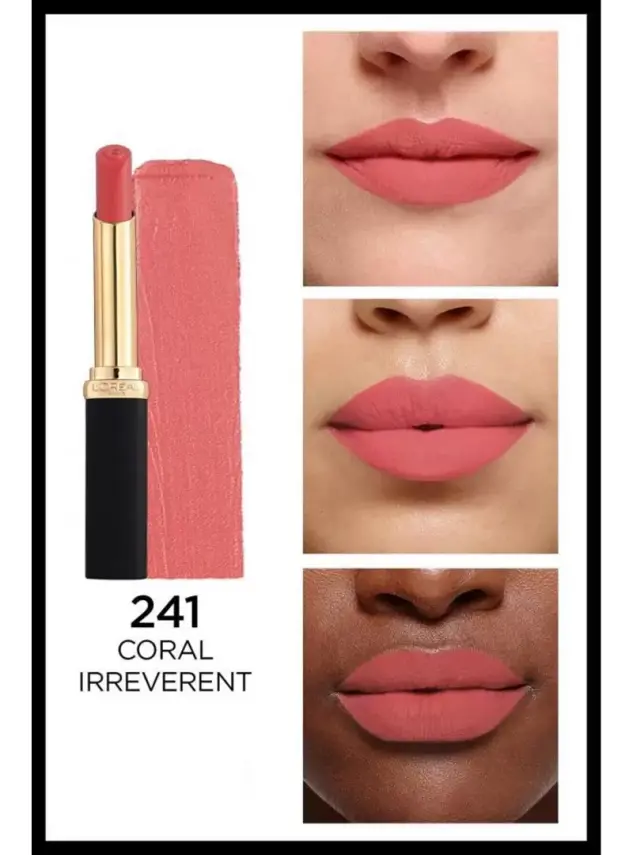Loreal Paris Color Riche Intense Volume Matte Ruj - 241 CORAL IRREVERE - 2