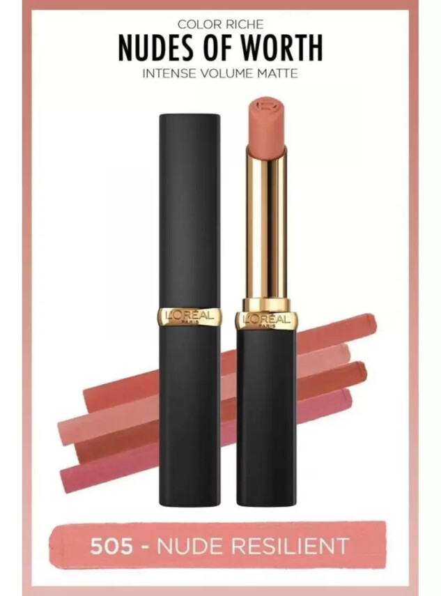 Loreal Paris Color Riche Intense Volume Matte Ruj - 505 Nude Resilient - Loreal
