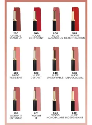 Loreal Paris Color Riche Intense Volume Matte Ruj - 520 Nude Defiant - 8