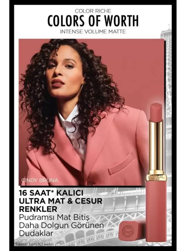 Loreal Paris Color Riche Intense Volume Matte Ruj - 600 Nude Audacious - 2