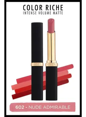 Loreal Paris Color Riche Intense Volume Matte Ruj - 602 NUDE ADMIRABLE - 1