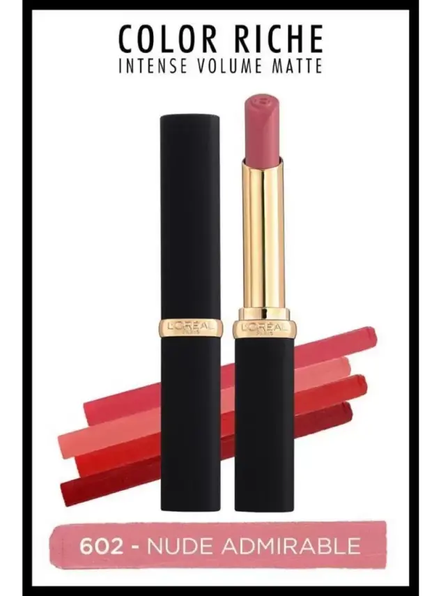 Loreal Paris Color Riche Intense Volume Matte Ruj - 602 NUDE ADMIRABLE - 1
