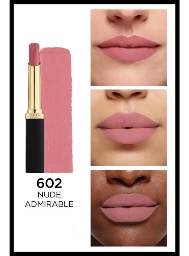 Loreal Paris Color Riche Intense Volume Matte Ruj - 602 NUDE ADMIRABLE - 3