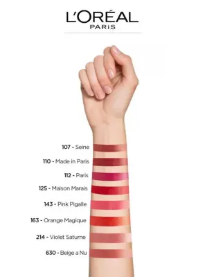 Loreal Paris Color Riche Saten Bitişli Ruj 163 Orange Magique - 4