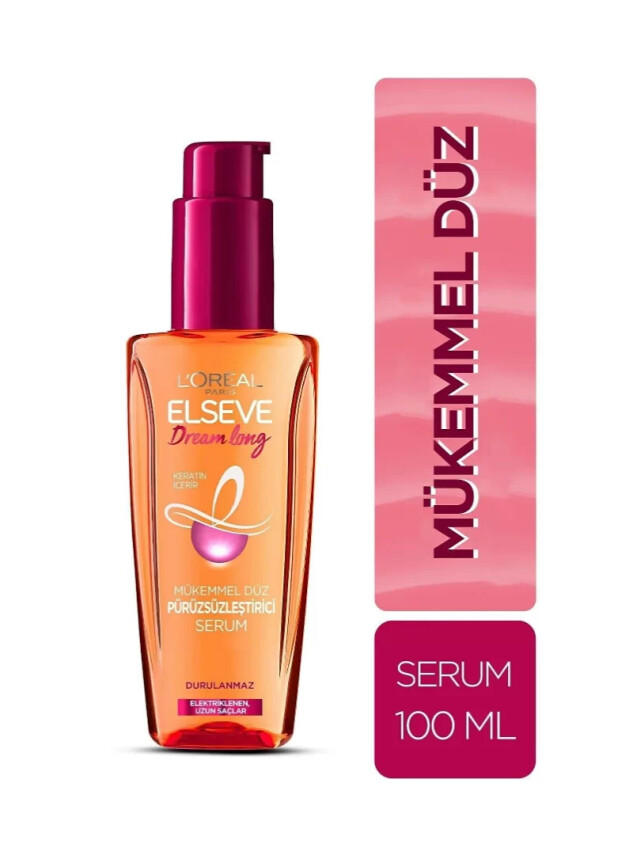 Loreal Paris Elseve Dream Long Mükemmel Düz Pürüzsüzleştirici Serum 100 ml - Loreal