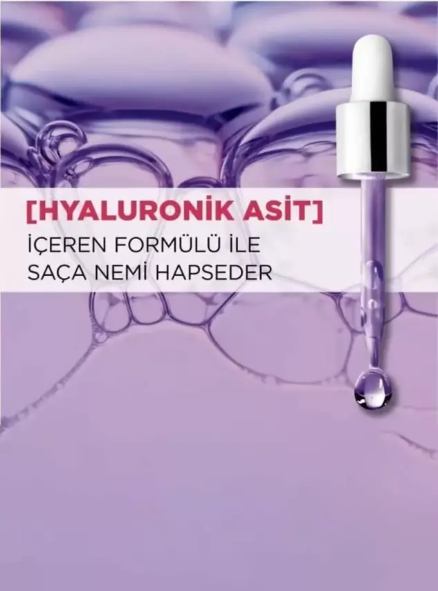 Loreal Paris Elseve Hydra - Hyaluronic - Nemi Hapseden Saç Bakım Kremi 390 ml - 5