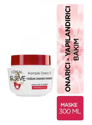 Loreal Paris Elseve Komple Onarıcı Saç Maskesi 300ml - 3