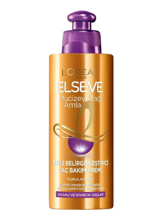 Loreal Paris Elseve Mucizevi Amla Yağı Bukle Belirginleştirici Saç Bakım Kremi 200 ml - 2