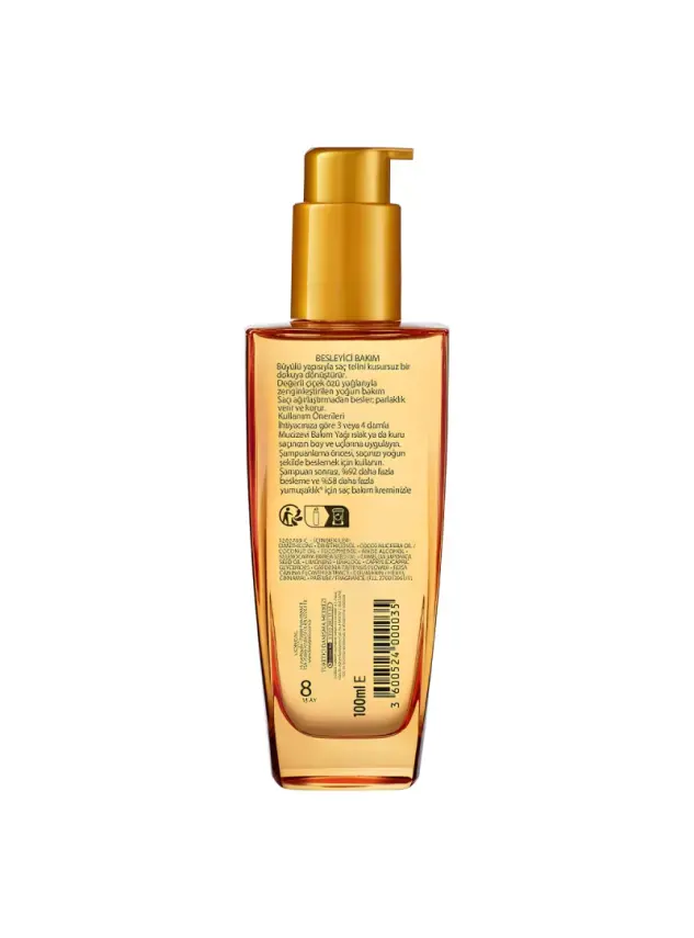 OUTLET Loreal Paris Elseve Mucizevi Besleyici Bakım Yağı 100 ml - Yıpranmış Saçlar İçin - 3