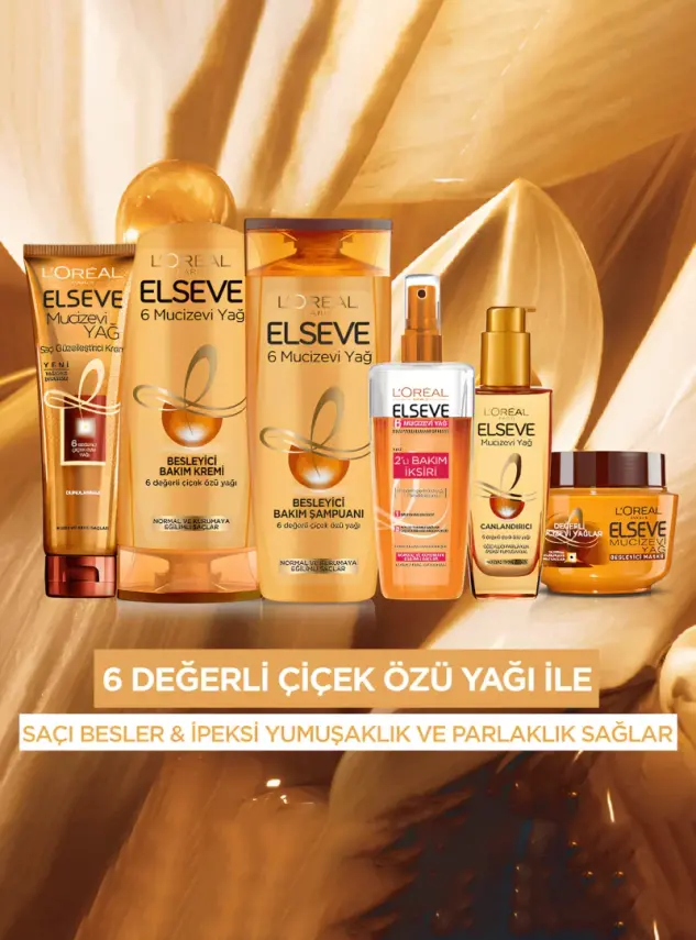 OUTLET Loreal Paris Elseve Mucizevi Besleyici Bakım Yağı 100 ml - Yıpranmış Saçlar İçin - 5