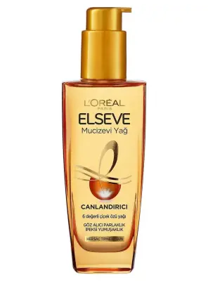 Loreal Paris Elseve Mucizevi Canlandırıcı Bakım Yağı 100 ml - Her Saç Tipi - 1