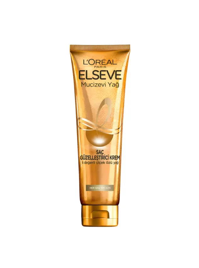 Loreal Paris Elseve Mucizevi Yağ Saç Güzelleştirici Krem 150 ml - Her Saç Tipi - 2