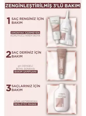 Loreal Paris Excellence Creme Nude Renkler Saç Boyası – 4u Nude Kahve - 4