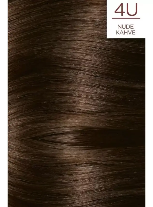 Loreal Paris Excellence Creme Nude Renkler Saç Boyası – 4u Nude Kahve - 5