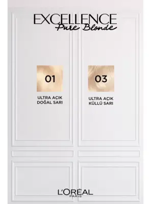 Loreal Paris Excellence Creme Saç Boyası 01 Ultra Açık Doğal Sarı - 6