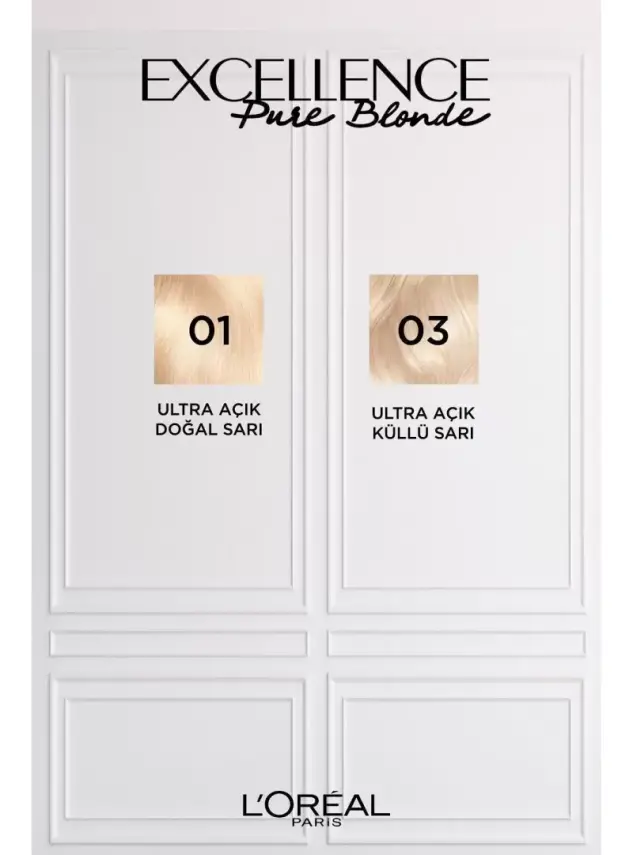 Loreal Paris Excellence Creme Saç Boyası 01 Ultra Açık Doğal Sarı - 6