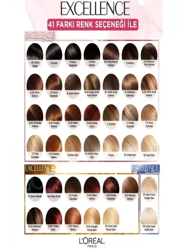 Loreal Paris Excellence Creme Saç Boyası - 6.1 Küllü Açık Kahve - 7