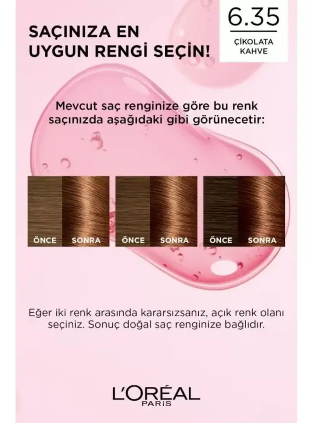Loreal Paris Excellence Creme Saç Boyası 6.35 Çikolata Kahve - 3