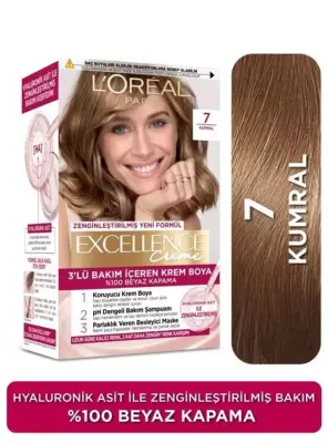 Loreal Paris Excellence Creme Saç Boyası 7 Kumral - 1