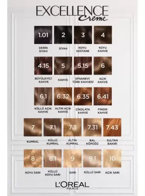 Loreal Paris Excellence Creme Saç Boyası 7 Kumral - 6