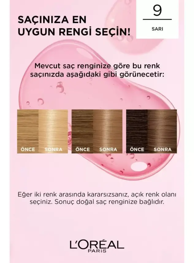 Loreal Paris Excellence Creme Saç Boyası 9 Sarı - 3