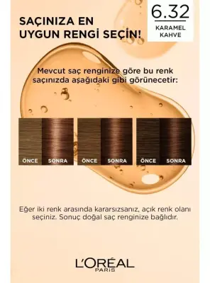 Loreal Paris Excellence Intense Saç Boyası 6.32 Karamel Kahve - 4