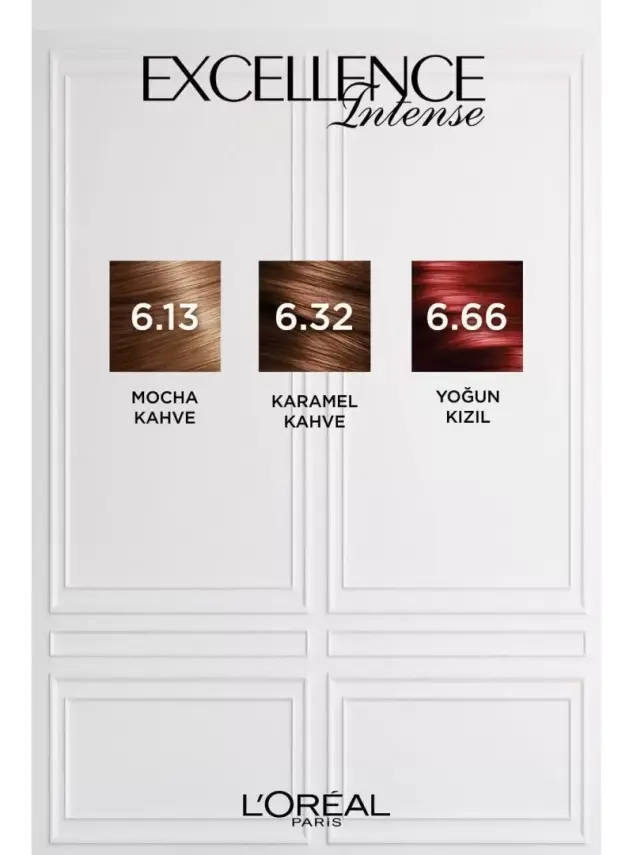 Loreal Paris Excellence Intense Saç Boyası 6.32 Karamel Kahve - 6