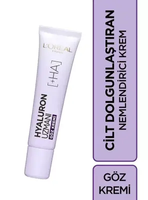 Loreal Paris Hyaluron Uzmanı Nemlendirici Göz Kremi 15ml - 1