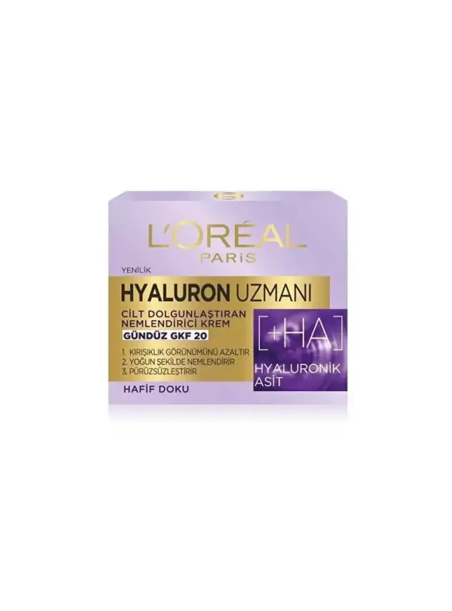Loreal Paris Hyaluron Uzmanı Nemlendirici Gündüz Kremi Spf20 50 ml - 4
