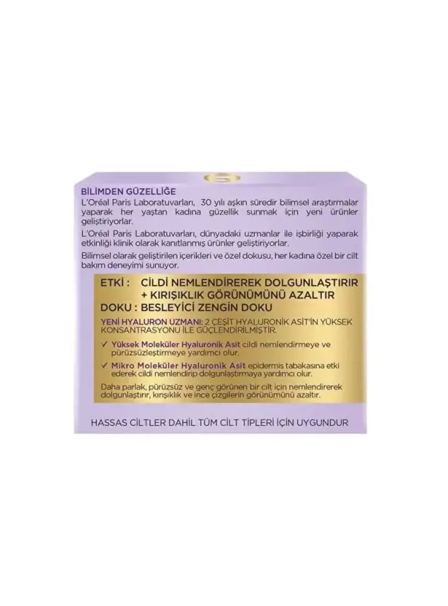 Loreal Paris Hyaluron Uzmanı Nemlendirici Gündüz Kremi Spf20 50 ml - 5