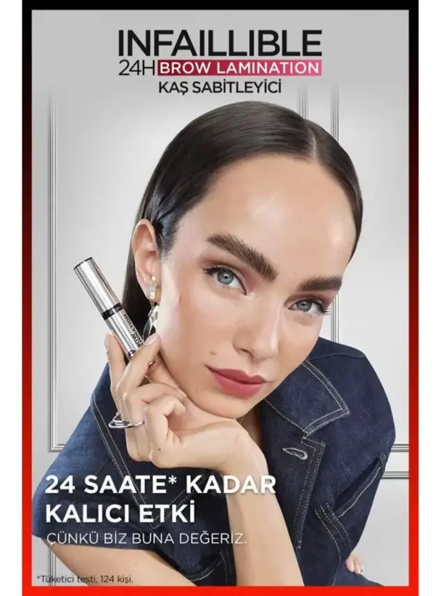 Loreal Paris Infaillible 24H Brow Lamination Şeffaf Kaş Sabitleyici - 00 Clear/Transparent - 7