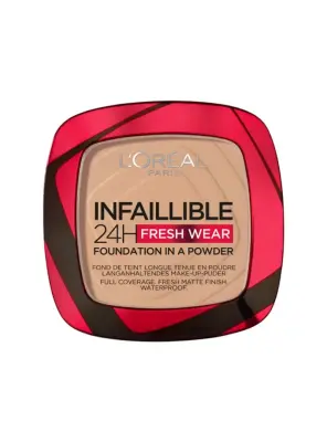 Loreal Paris Infaillible 24H Fresh Wear Pudra Fondöten 120 Vanilla 9gr - 1