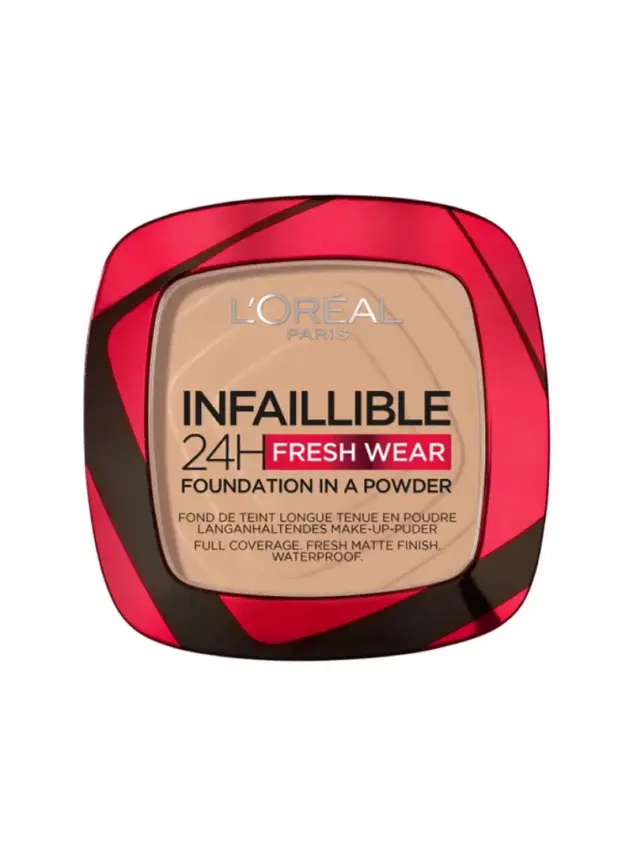 Loreal Paris Infaillible 24H Fresh Wear Pudra Fondöten 120 Vanilla 9gr - 1