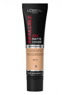 Loreal Paris Infaillible 32H Matte Cover Yüksek Kapatıcı Fondöten - 145 BEIGE - 2