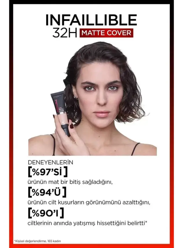 Loreal Paris Infaillible 32H Matte Cover Yüksek Kapatıcı Fondöten - 155 NATUR - 3