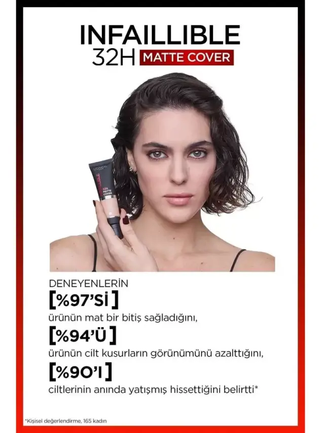 Loreal Paris Infaillible 32H Matte Cover Yüksek Kapatıcı Fondöten - 175 SABLE - 4