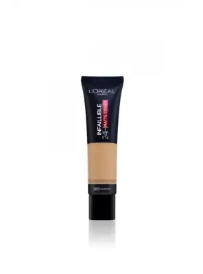 Loreal Paris Infaillible 32H Matte Cover Yüksek Kapatıcı Fondöten - 260 Solei - 2