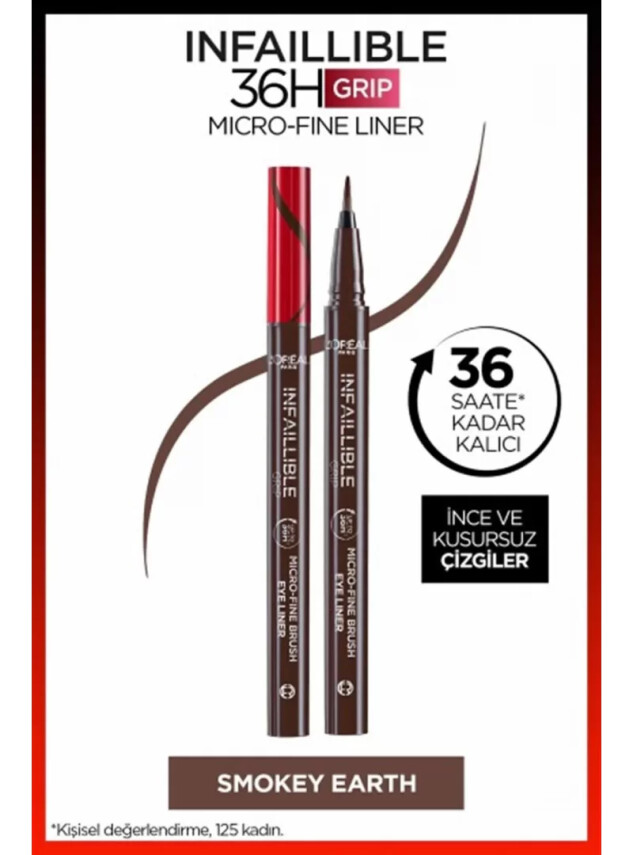 Loreal Paris Infaillible 36H Grip Micro Fine Eyeliner 03 ANCIENT ROSE -Pembe- - Loreal