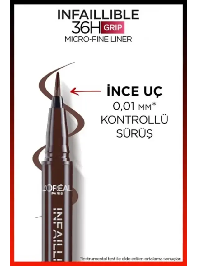Loreal Paris Infaillible 36H Grip Micro Fine Eyeliner 03 ANCIENT ROSE -Pembe- - 3