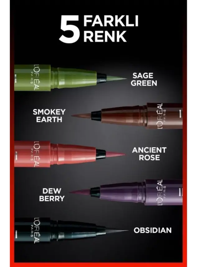 Loreal Paris Infaillible 36H Grip Micro Fine Eyeliner 05 SAGE GREEN -Yeşil- - 6