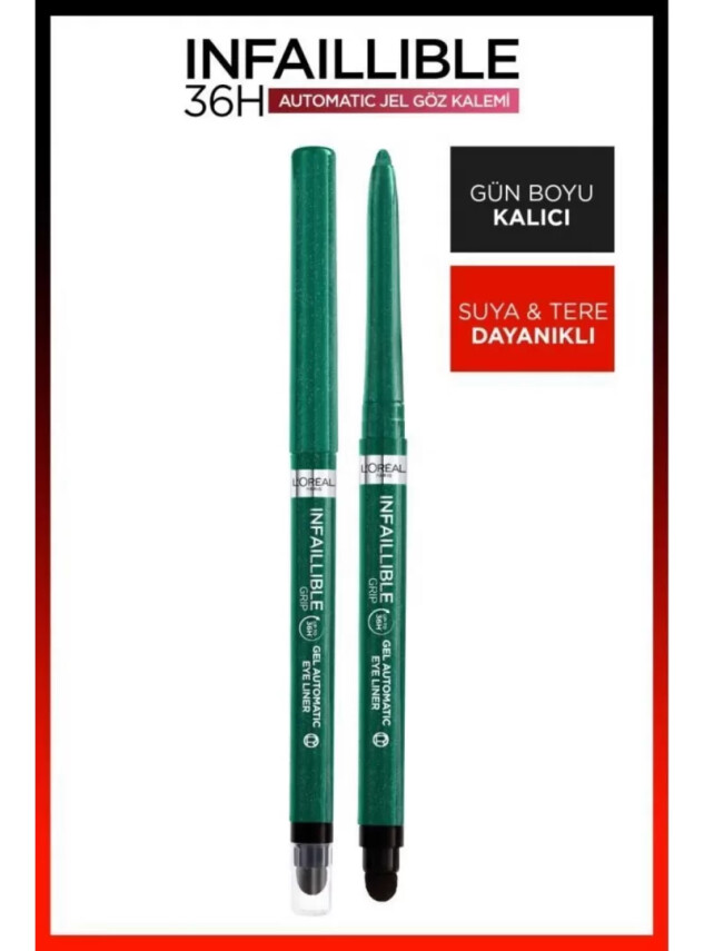 Loreal Paris Infaillible Automatic Jel Göz Kalemi - Gri - Loreal