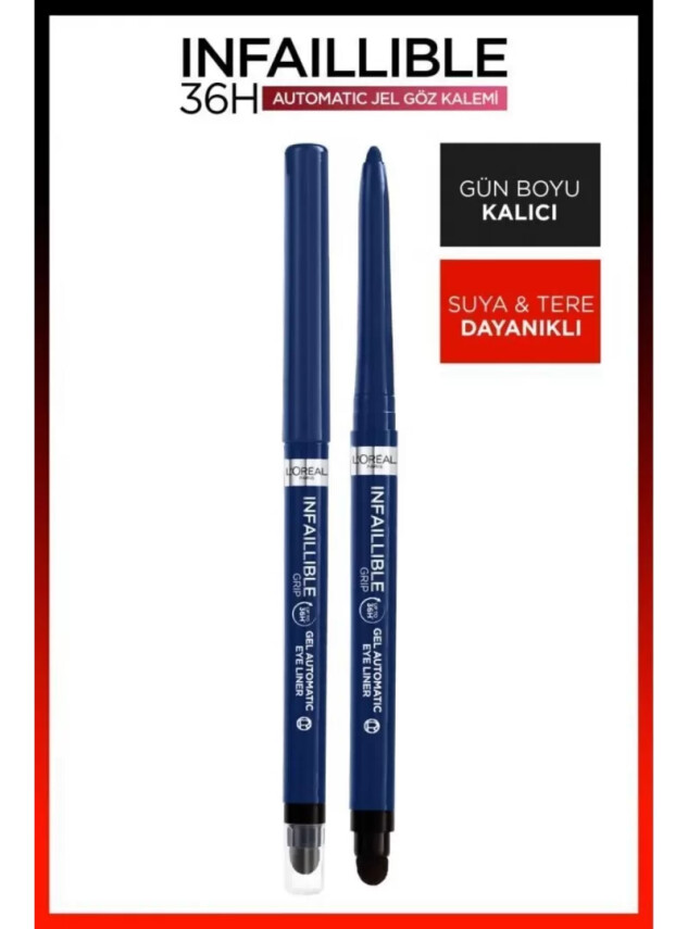 Loreal Paris Infaillible Automatic Jel Göz Kalemi - Mavi - Loreal
