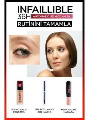 Loreal Paris Infaillible Automatic Jel Göz Kalemi - Mavi - 7