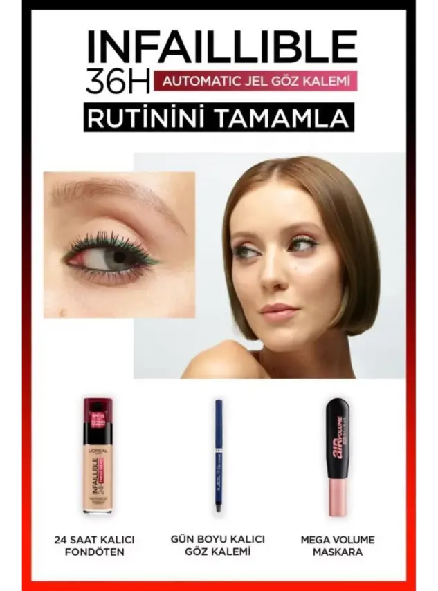 Loreal Paris Infaillible Automatic Jel Göz Kalemi - Mavi - 7