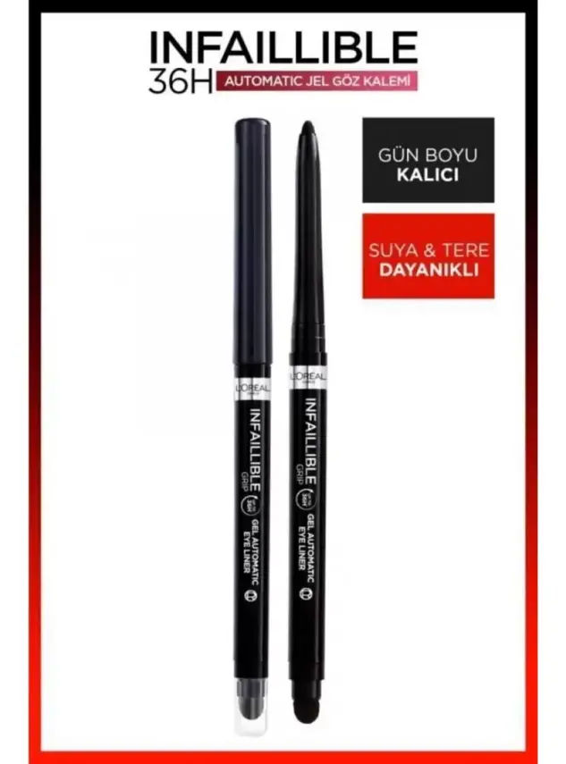 Loreal Paris Infaillible Automatic Jel Göz Kalemi - Yoğun Siyah - 4
