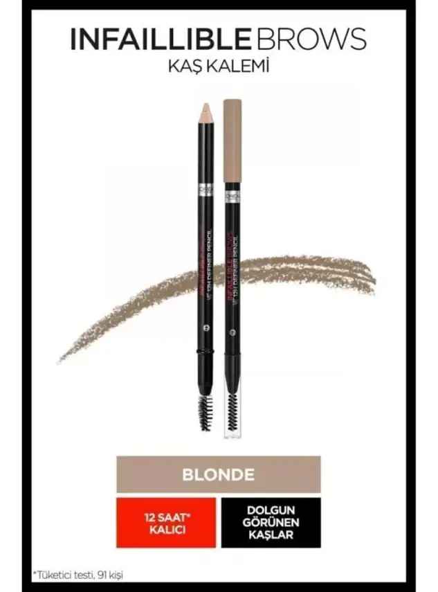 Loreal Paris Infaillible Brows Kaş Maskarası 07 Blonde - 1