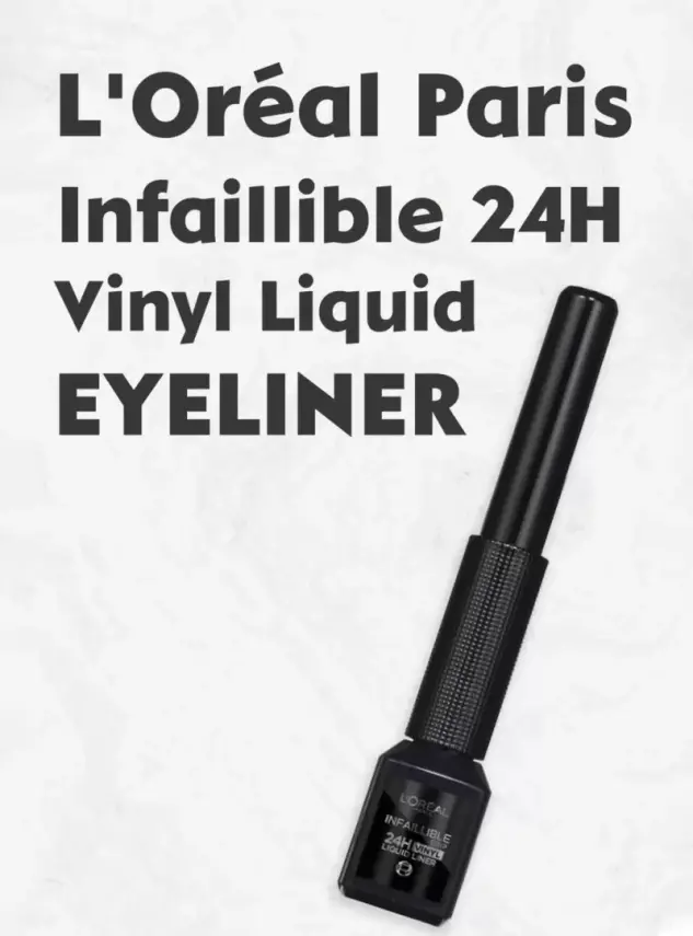 Loreal Paris Infaillible Grip 24H Vinyl Likit Eyeliner - Siyah - 2